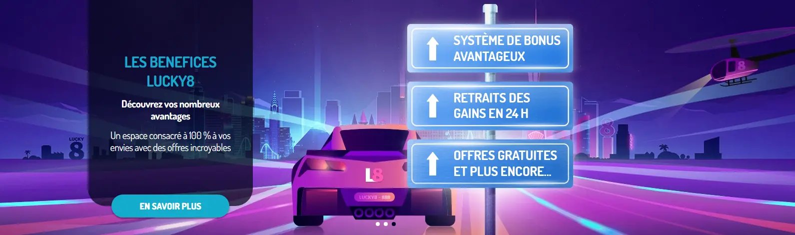 Les Bénéfices Lucky8