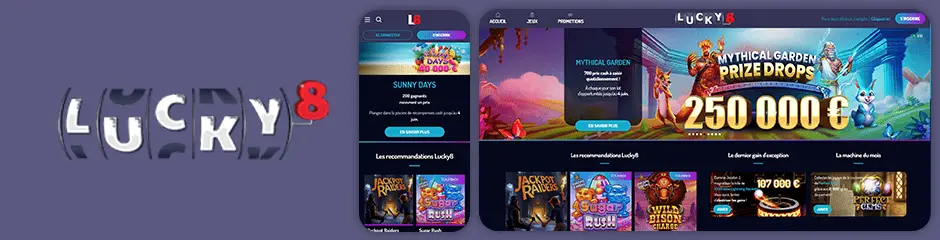 Application mobile Lucky8